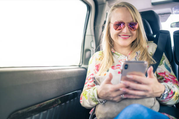 istock Middle aged woman on vacation 1177229565