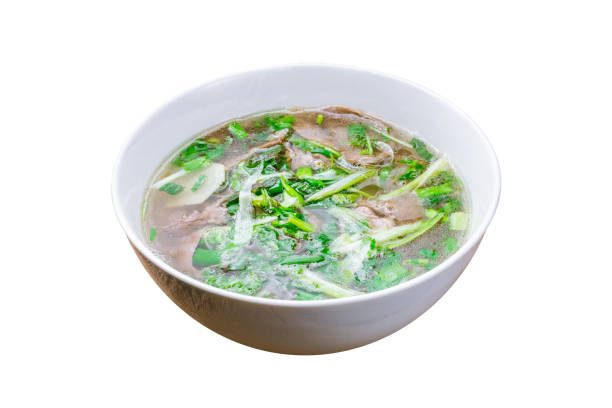 istock Soup Pho Bo isolated on white 1177235361