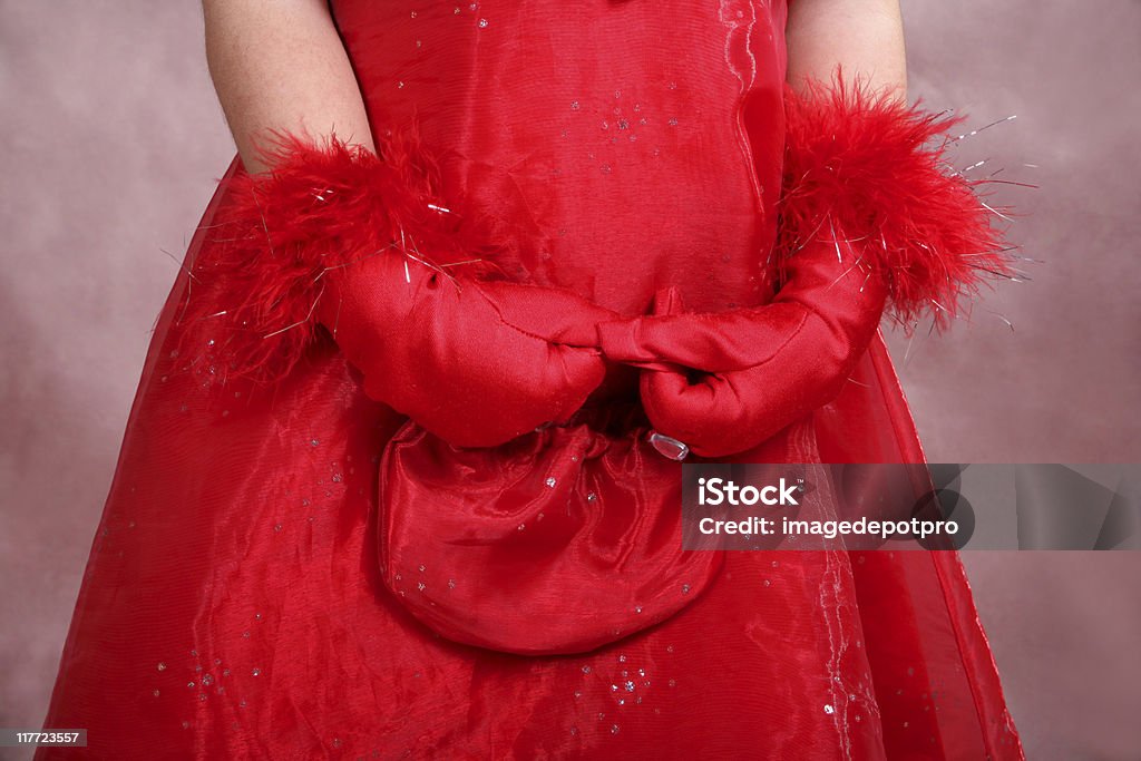 red sukienka - Zbiór zdjęć royalty-free (Aspiracje)