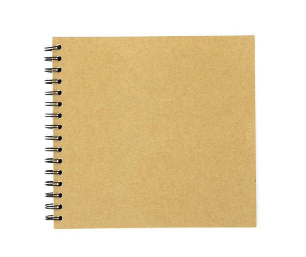 istock Blank sketch book, covered with brown paper 1177243826