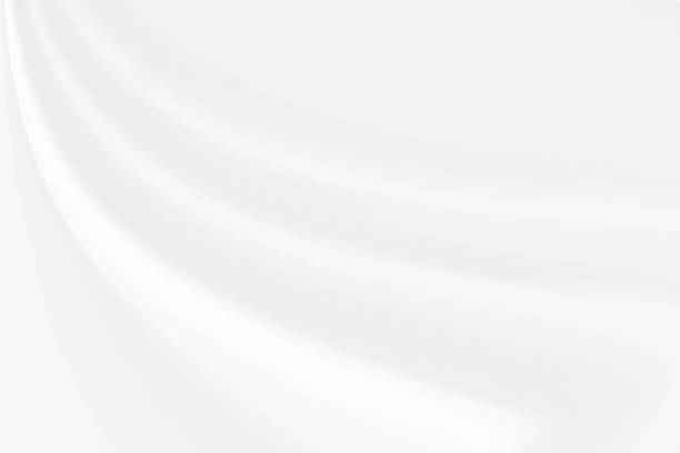 istock Closeup  elegant crumpled of white silk fabric cloth background and texture. Luxury background design.-Image. 1177245962