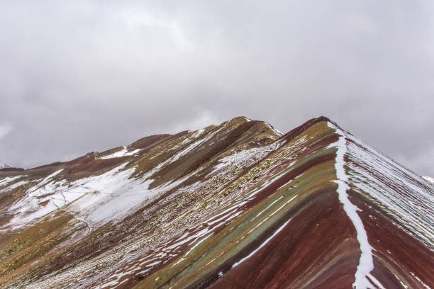 istock Snow covered Rainbow Mountain and Surroundings (Peru) 1177252148
