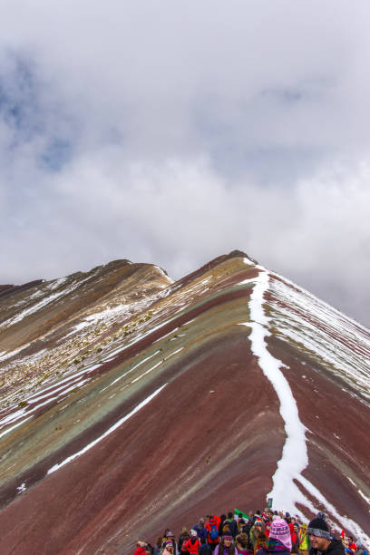 istock Snow covered Rainbow Mountain and Surroundings (Peru) 1177253561