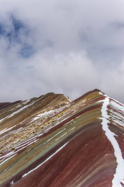 istock Snow covered Rainbow Mountain and Surroundings (Peru) 1177253623