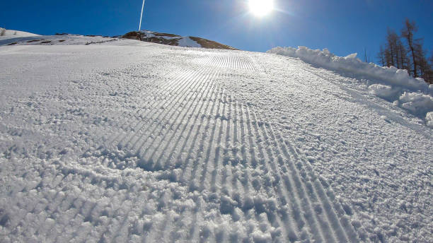 istock Heiligenblut - Perfectly groomed slope 1177257665