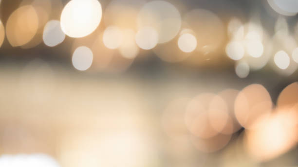 Free Stock Photo of Abstract blurred lights with warm tones bokeh shot ...