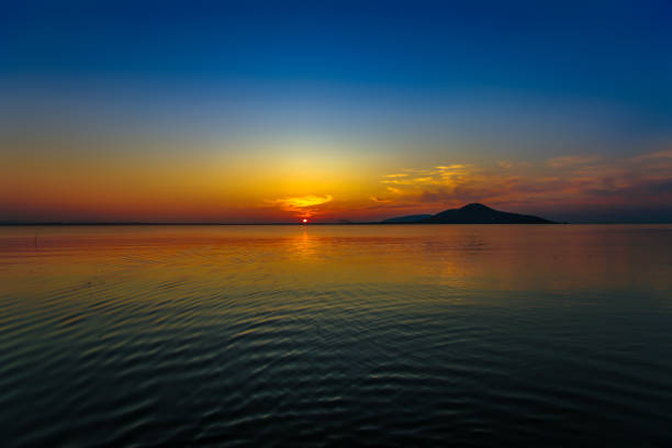 istock Sunset in the Amazon Rainforest River Basin stock photo 1177260701