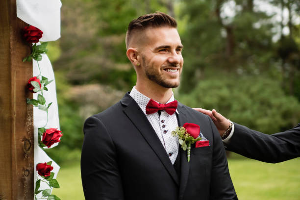 istock Intimate wedding ceremony for millennial couple. 1177263806