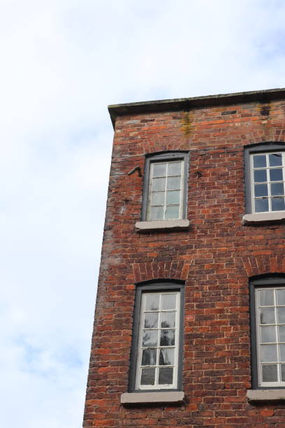 istock 19th century English textile mill building 1177264484
