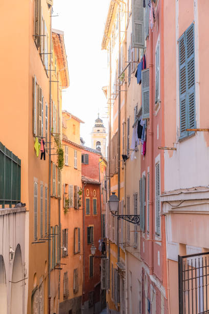 istock Nice, France, colorful facade 1177265801