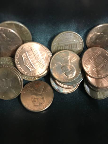 istock Tray Full of Pennies 1177267805