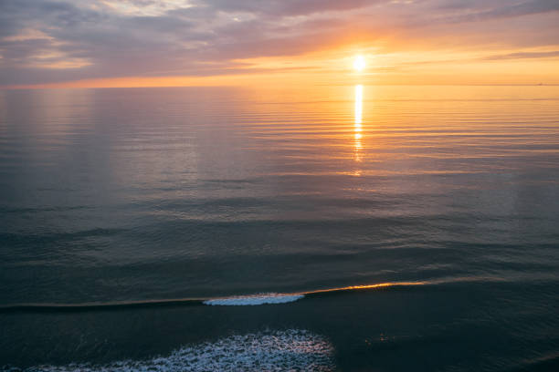 istock Aerial breathtaking sunset 1177271570