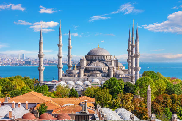 istock Famous Blue Mosque or Sultan Ahmet Mosque in Istanbul, Turkey 1177273180