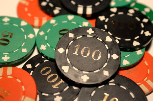 istock Heap of Poker Chips 1177280815