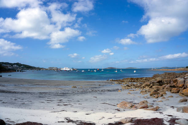 istock Hugh Town Harbour, St Mary's, Isles of Scilly, Cornwall UK 1177281015