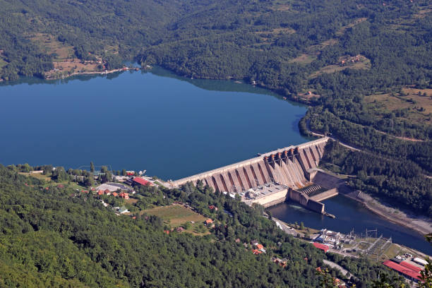 istock hydroelectric power plant on Drina River Serbia 1177284273