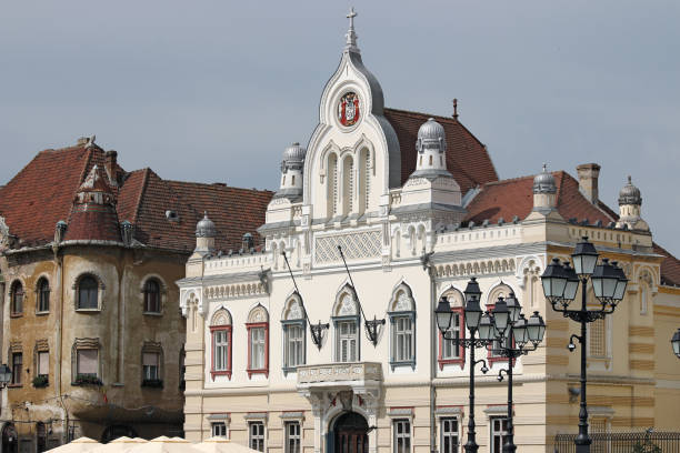 old buildings Union Sqaure Timisoara Romania
