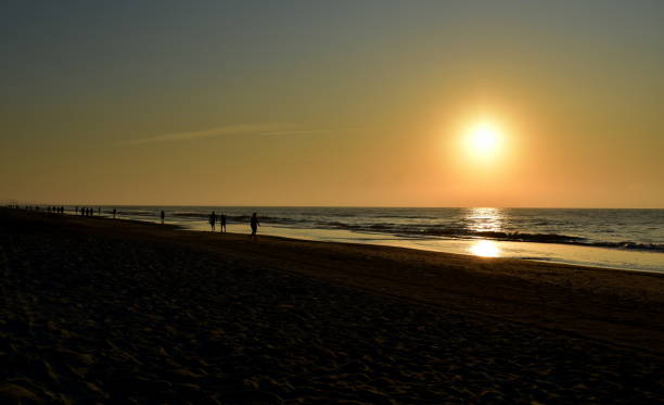istock Sunrise walk on the beach 1177286674