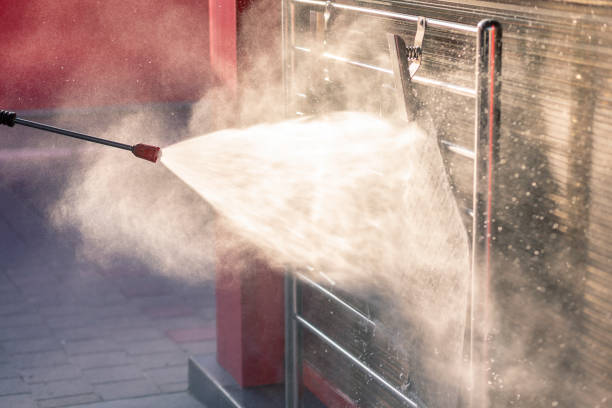 istock Washing car mats in a car wash 1177293047