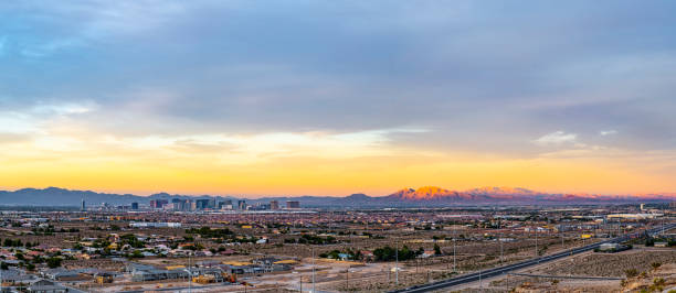 istock Las Vegas Valley Panorama at Dusk 1177297121