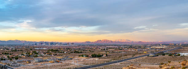 istock Las Vegas Valley Panorama at Dusk 1177297132