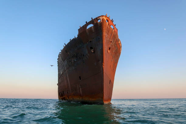 istock Wreck of the ship Evangelia 1177305086