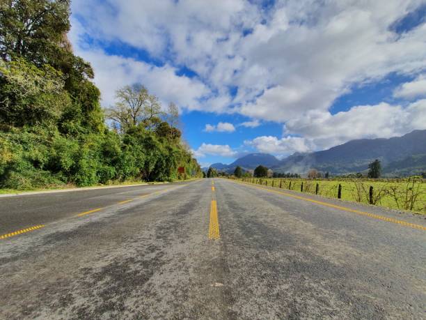 istock Road in Ranco Lake 1177305215