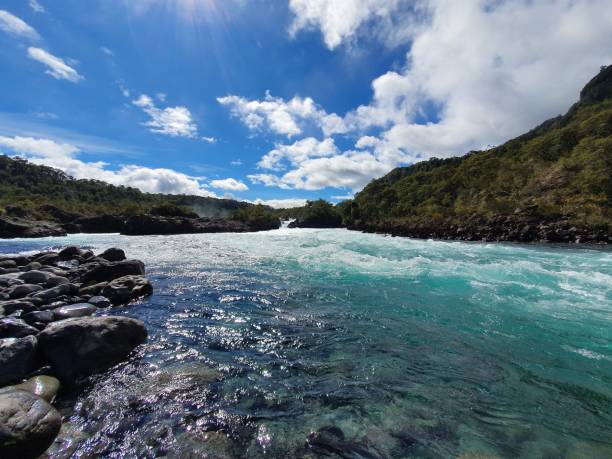 istock Petrohue falls in southern Chile 1177305434