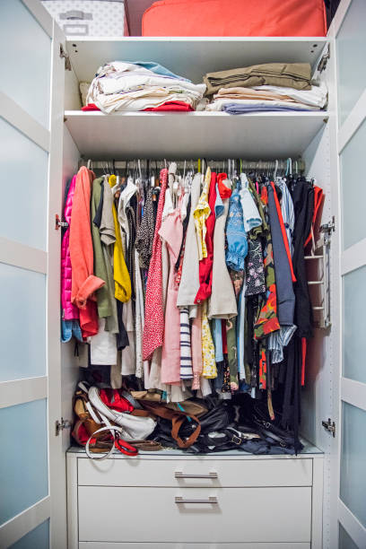 istock Wardrobe Full Of Clothes 1177307932
