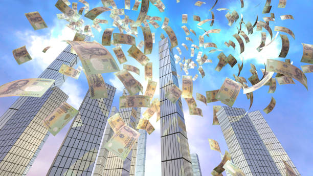 istock Dong Flying in City 1177308982
