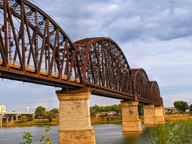 istock Big Four Railroad Bridge over Ohio River 1177312112