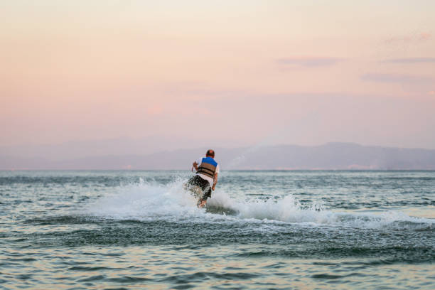 istock Jet ski show at the sea 1177315203