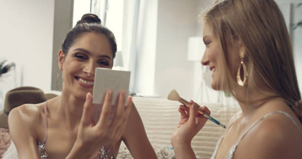 istock Ladies night. Preparing for a party 1177316522