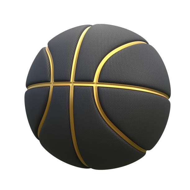 istock Basketball isolated on white background 1177316917