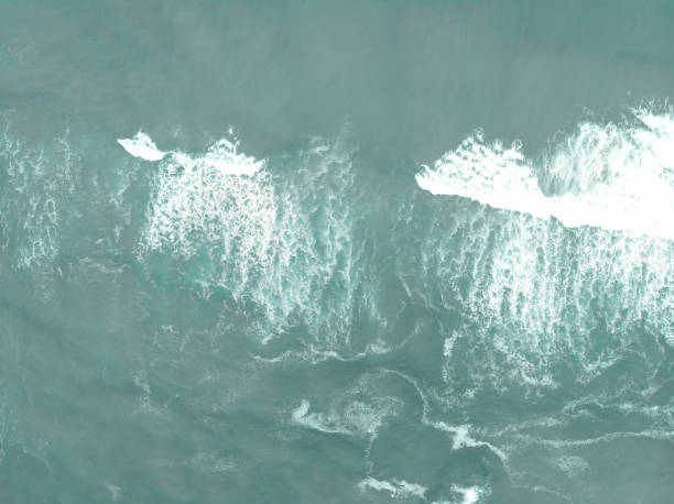 istock Waves texture.Top view of turquoise water as a background, Ocean 1177318944