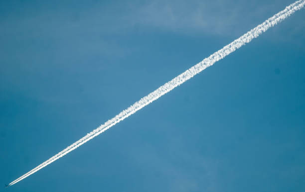istock meteorology aircraft and trail 1177322453
