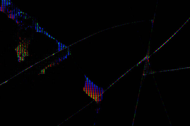 istock digital glitch, leaking crystals and cracks on a broken LCD screen, computer monitor or TV 1177337266