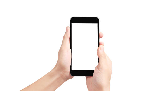 istock Hold mobile phones, smartphone devices and touch screen technology 1177348363