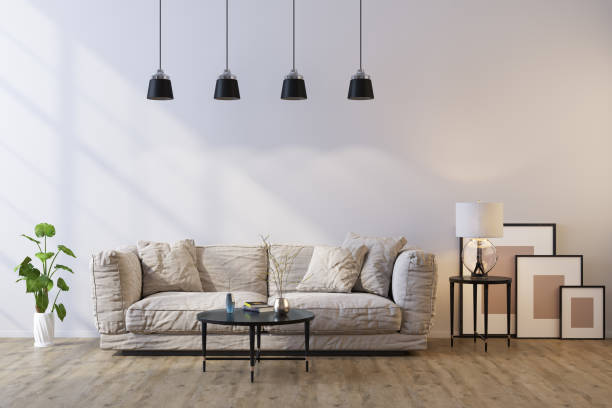 istock Decorative background for home, office and hotel. Modern interior design 1177361284