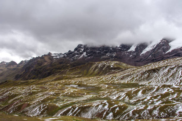 istock Snow covered Rainbow Mountain and Surroundings (Peru) 1177363928
