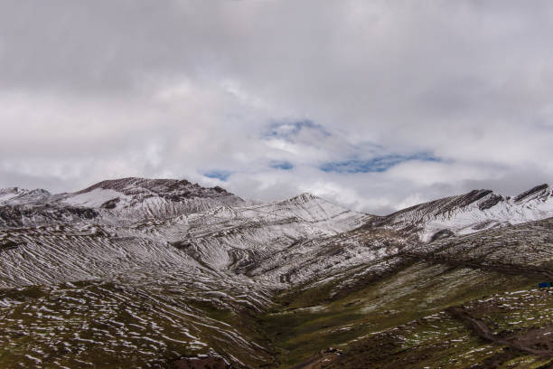 istock Snow covered Rainbow Mountain and Surroundings (Peru) 1177363993