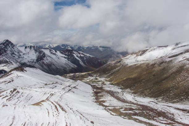 istock Snow covered Rainbow Mountains and Surroundings (Peru) 1177364746