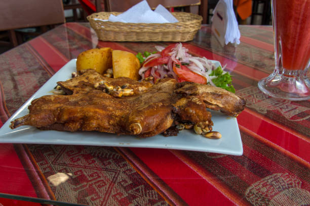 istock Guinea pig (cuy) - the main delicacy in Peru 1177365549