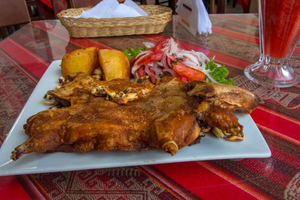 istock Guinea pig (cuy) - the main delicacy in Peru 1177365597