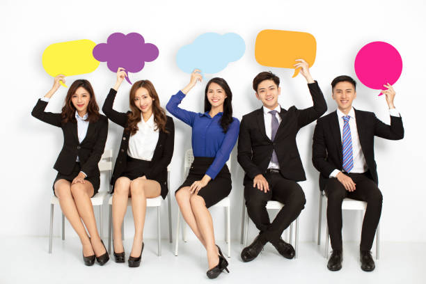 istock Business People Group with Chat Communication Bubble concepts 1177366841