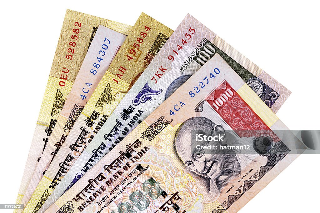 인도 루피 통화표시가 지폐 0명에 대한 스톡 사진 및 기타 이미지 - 0명, 5가지 개체, 각도 - Istock