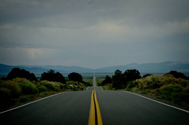 istock On our way to Las Vegas through the desert 1177368213