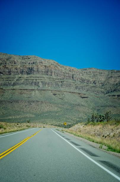 istock On our way to Las Vegas through the desert 1177368937