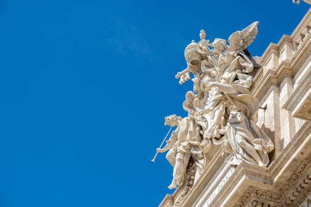 istock Details from fountain Trevi 1177372991