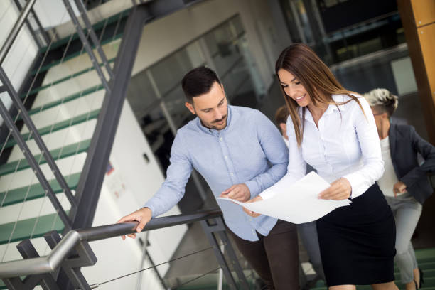 istock Business people day at modern business office 1177378324